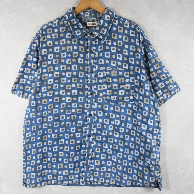 古着 90年代 ピューリタン PURITAN 総柄 半袖 ビスコース