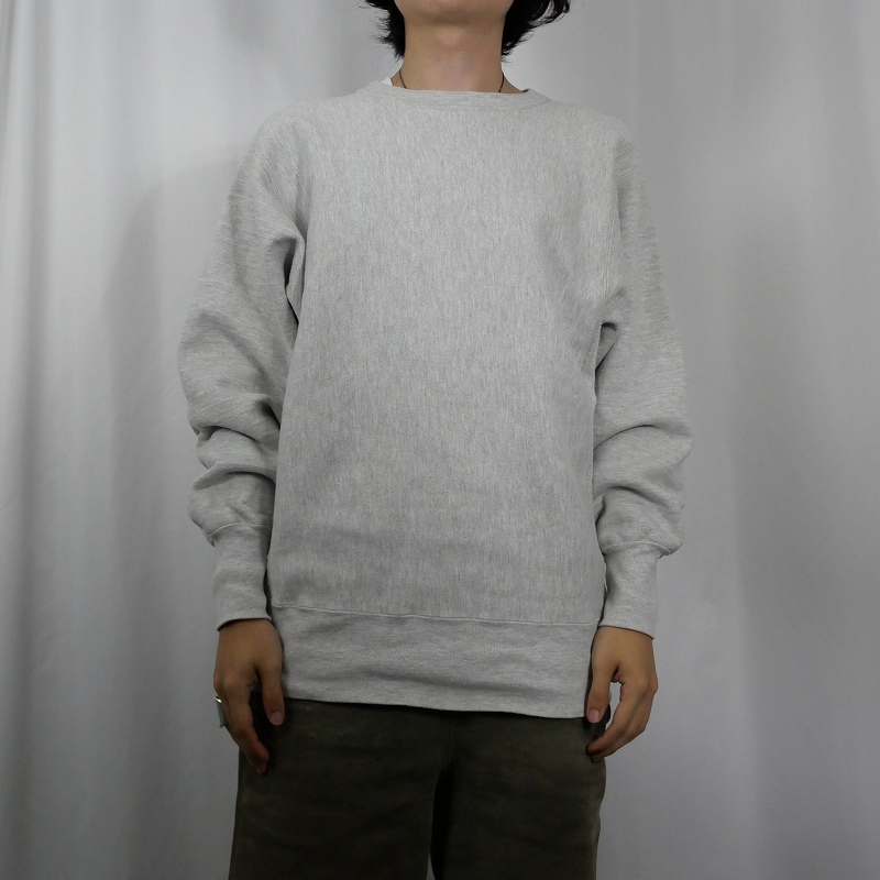 チャンピオン　スウェット/リバースウィーブ　90‘s　グレー(霜降り)　XL 90s Champion チャンピオン リバースウィーブ usa製 霜降り